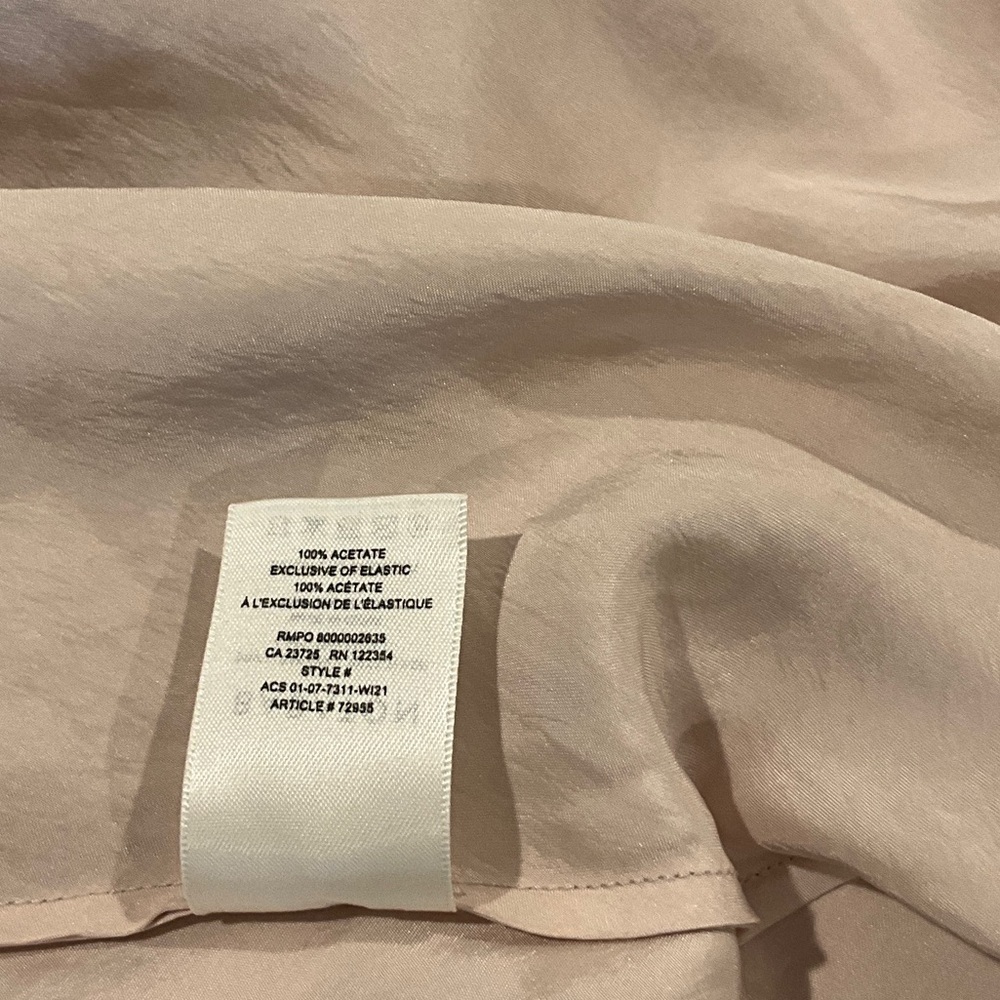 Y2K Babaton Light Cream A-Line Skirt - Picture 6 of 7
